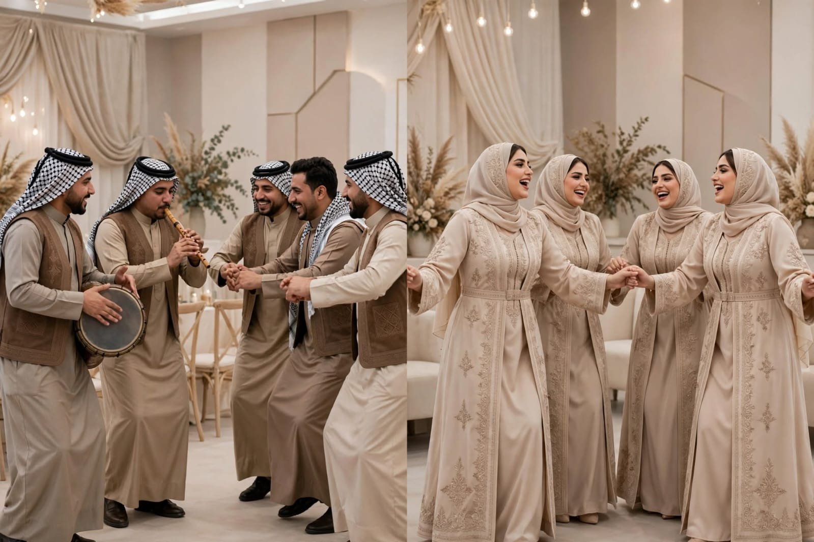 الفرق الشعبية والملايات